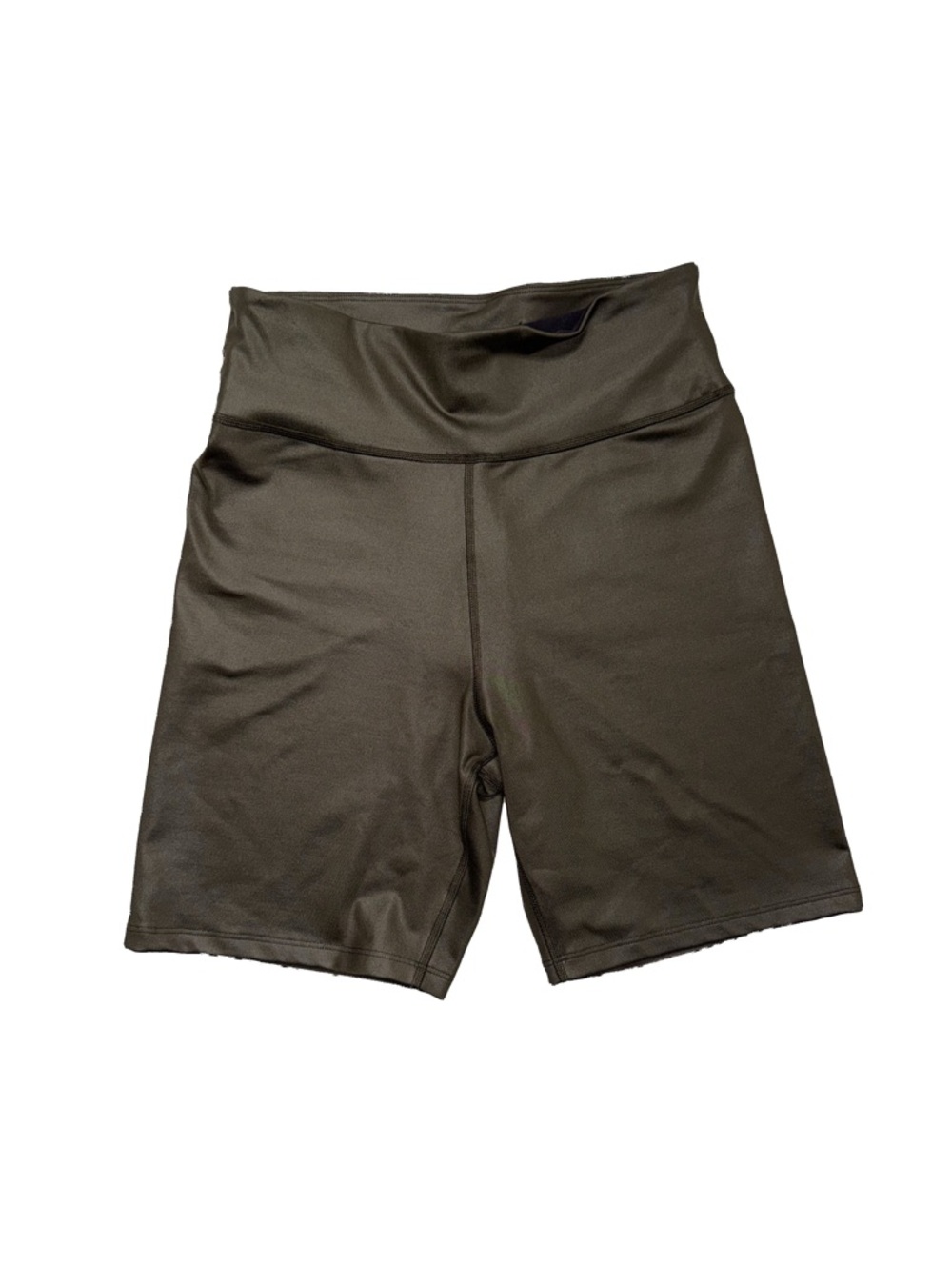 Abercrombie & Fitch Olive Green Bike Shorts